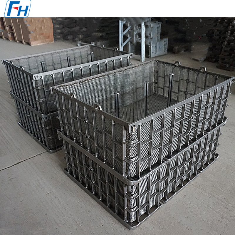 سبدهای عملیات حرارتی HE SCH17 برای توزیع دقیق حرارت | FH®