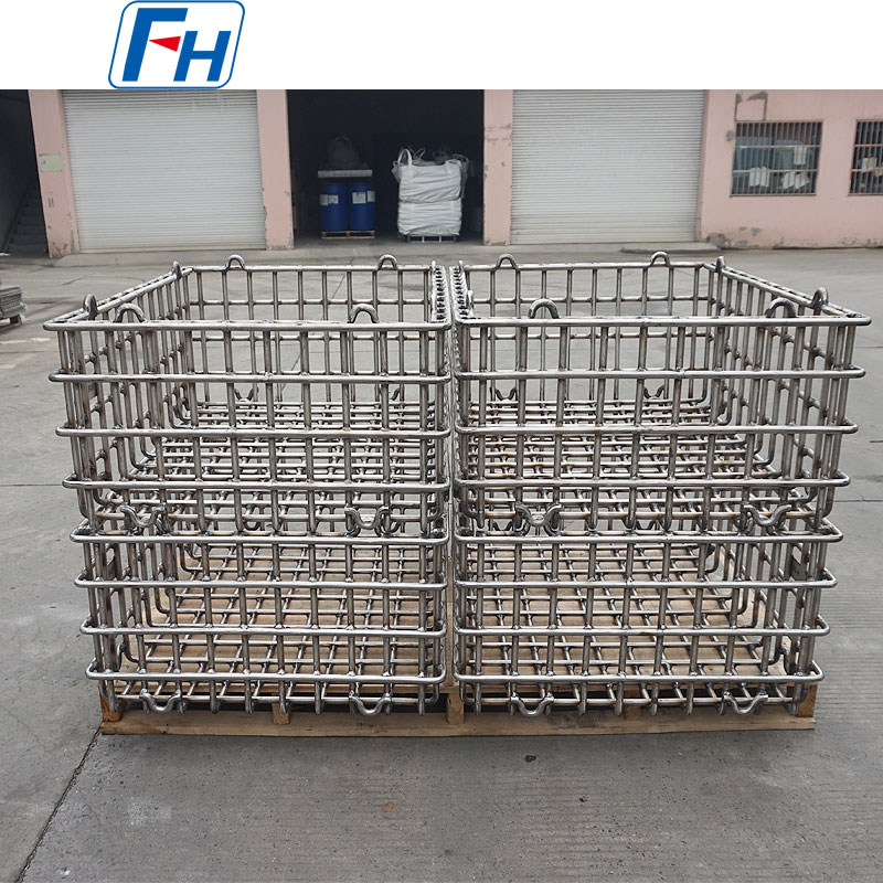 سبدهای حرارتی جوش داده شده کوره های خلاء فولاد ضد زنگ 310S | FH®