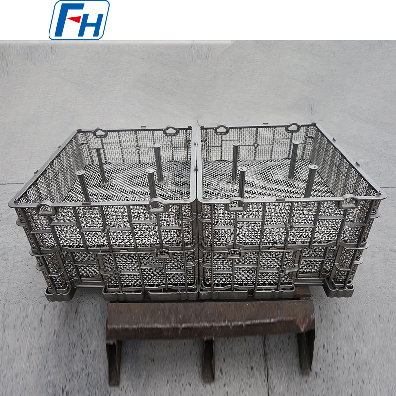 1.4849 سبد و قاب عملیات حرارتی روغن خنک در 900 ℃ | FH®