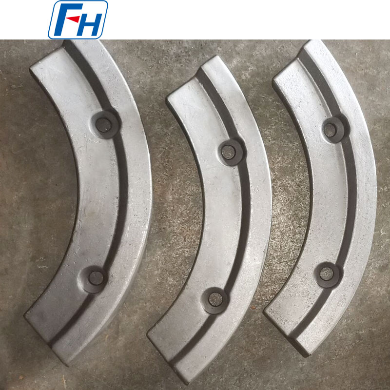 بخش تجهیزات ساختمانی میکسر بتن سنگین Ni-Hard Iron Wear Blades