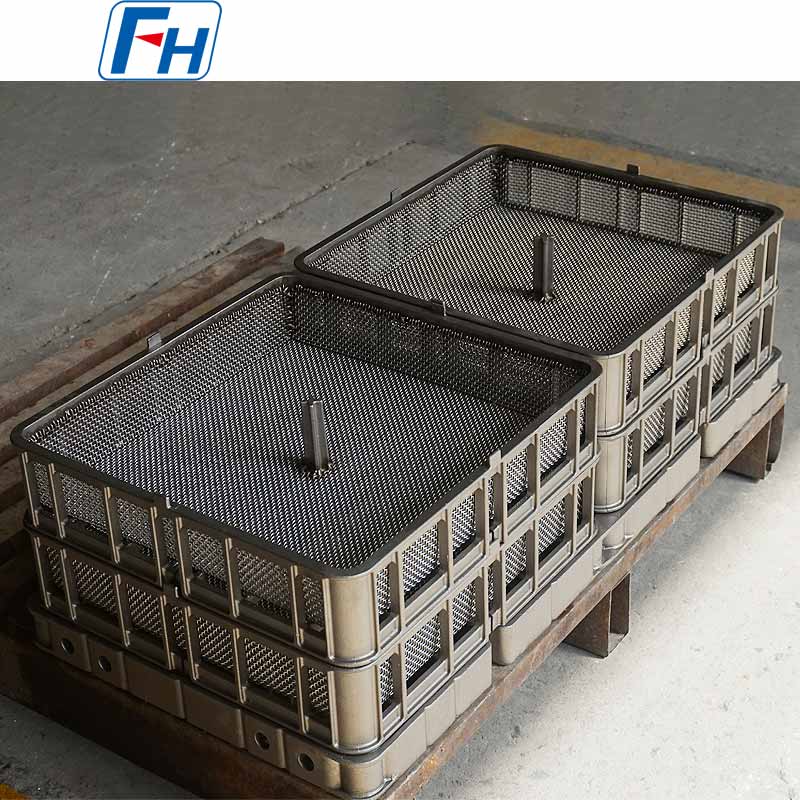 سبدهای عملیات حرارتی با حداکثر مقاومت حرارتی برای عملیات حرارتی دقیق | FH®