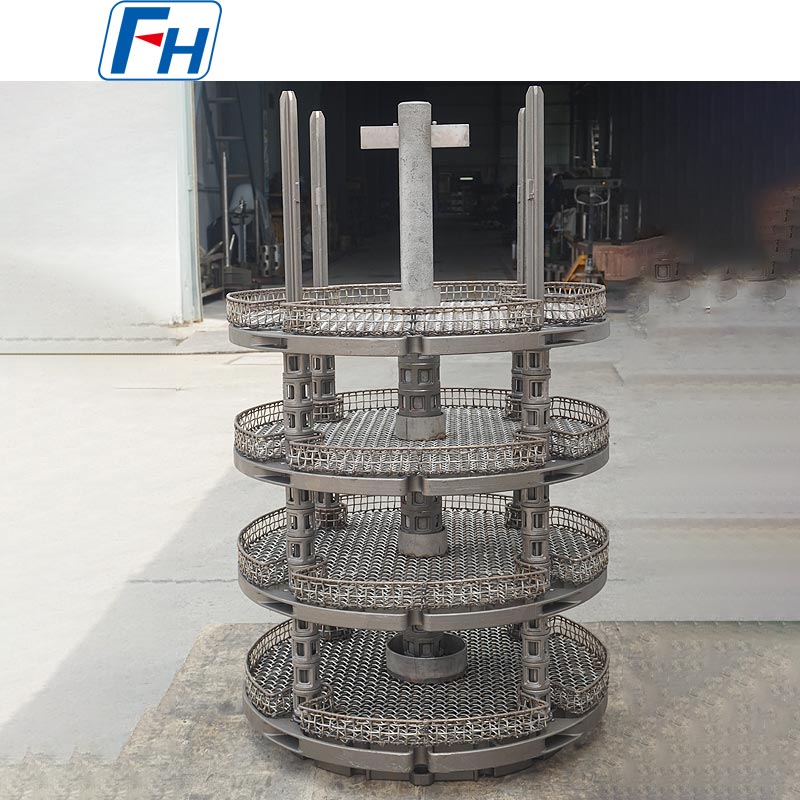 فیکسچرهای عملیات حرارتی آلیاژی 2520 310S برای کوره های زنگ | FH®