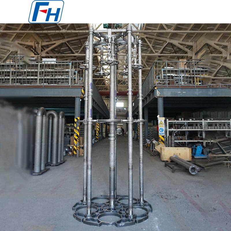 فیکسچرهای عملیات حرارتی FH® 1.4852 برای کوره های نوع چاه IPSEN