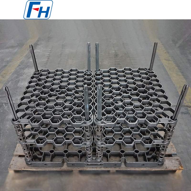 فیکسچرهای کوره خلاء FH® 1.4848 – ابزار عملیات حرارتی دقیق