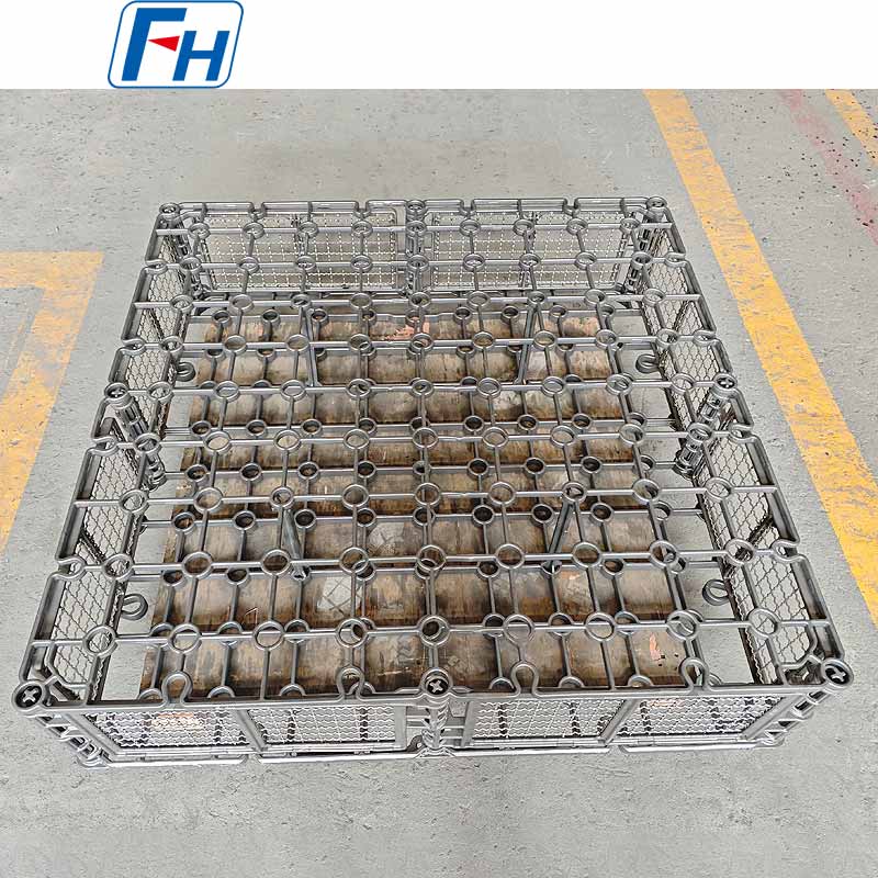 سبد شارژ حرارتی ترکیبی FH® Cr25Ni20 برای کوره غلتکی حمام نمک