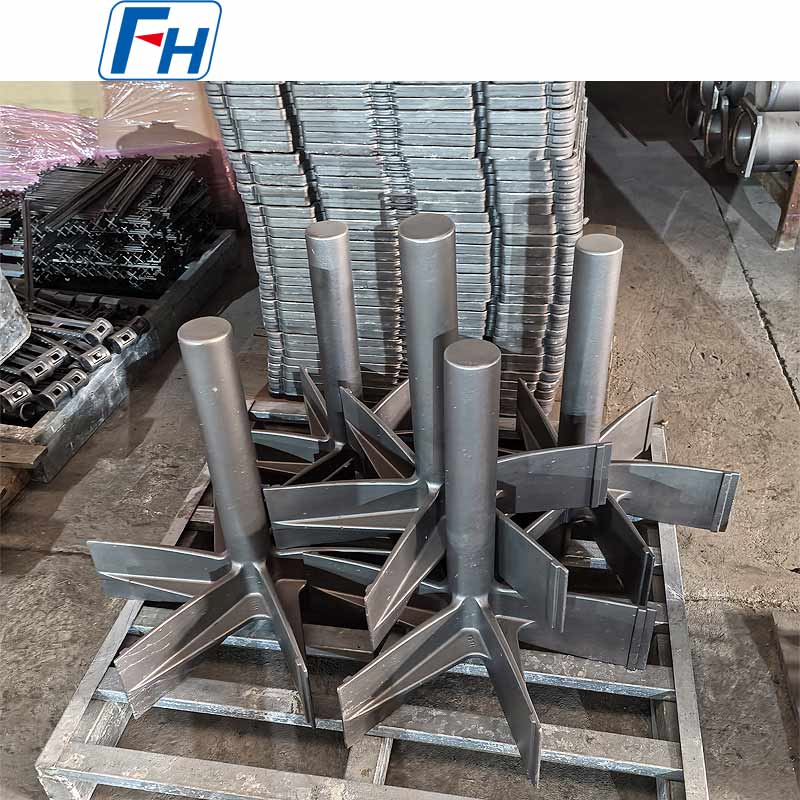 تیغه های فن جوش داده شده FH® برای فن های کوره های با دمای بالا – 1.4848، ضد خزش، متعادل کننده دینامیک، ISO 9001