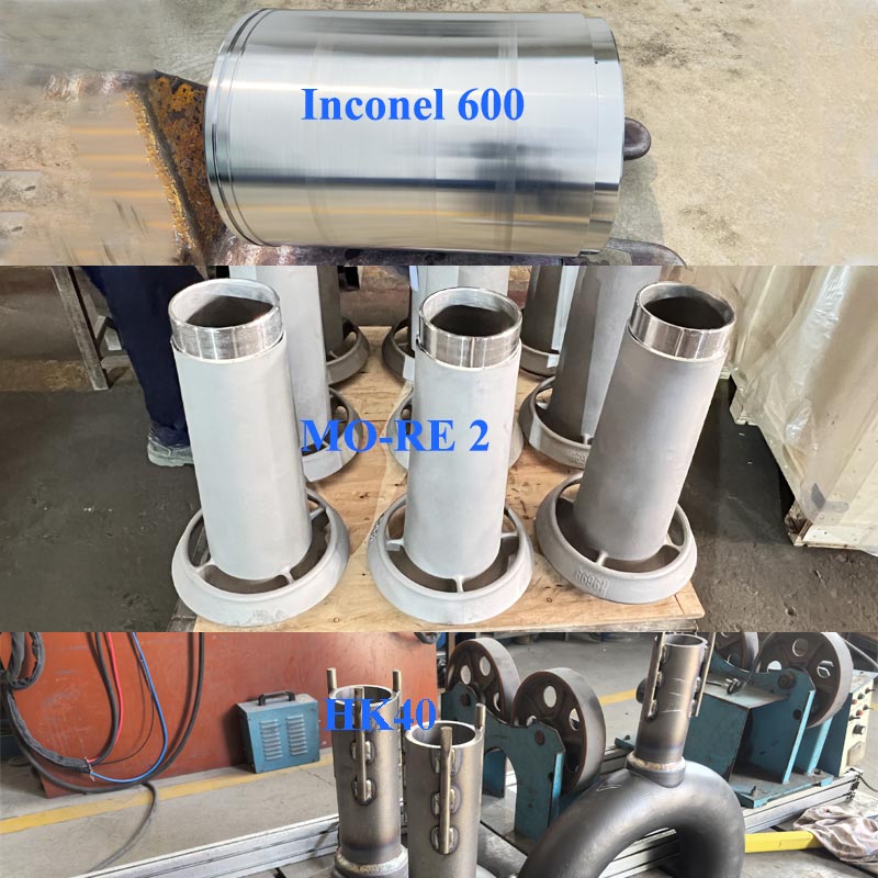 مقایسه آلیاژ مقاوم در برابر حرارت MO-RE 2 در مقابل HK40 در مقابل Inconel 601/800 | مواد لوله کوره FH®