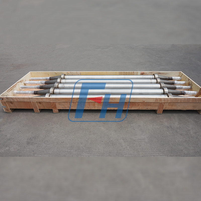 غلتک های کوره 155x131x3250mm برای کوره های صنعتی